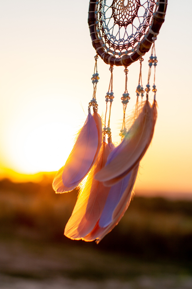 Dreamcatcher in the Sunset